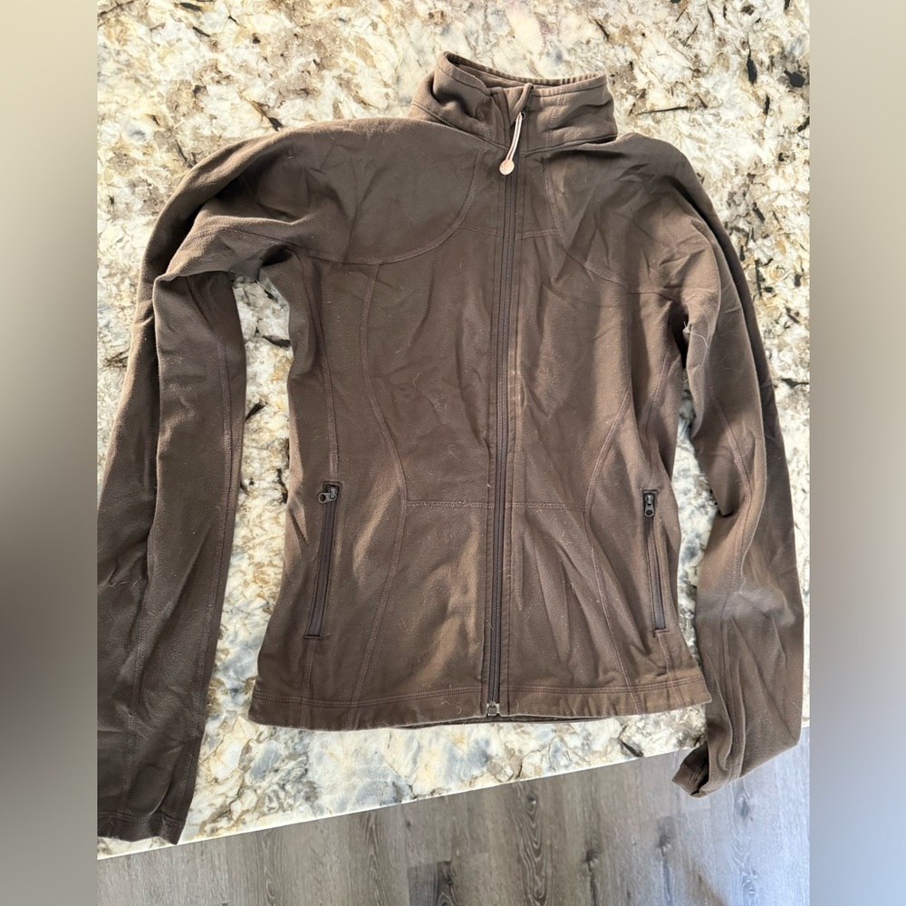 Lululemon Brown Yoga Jacket